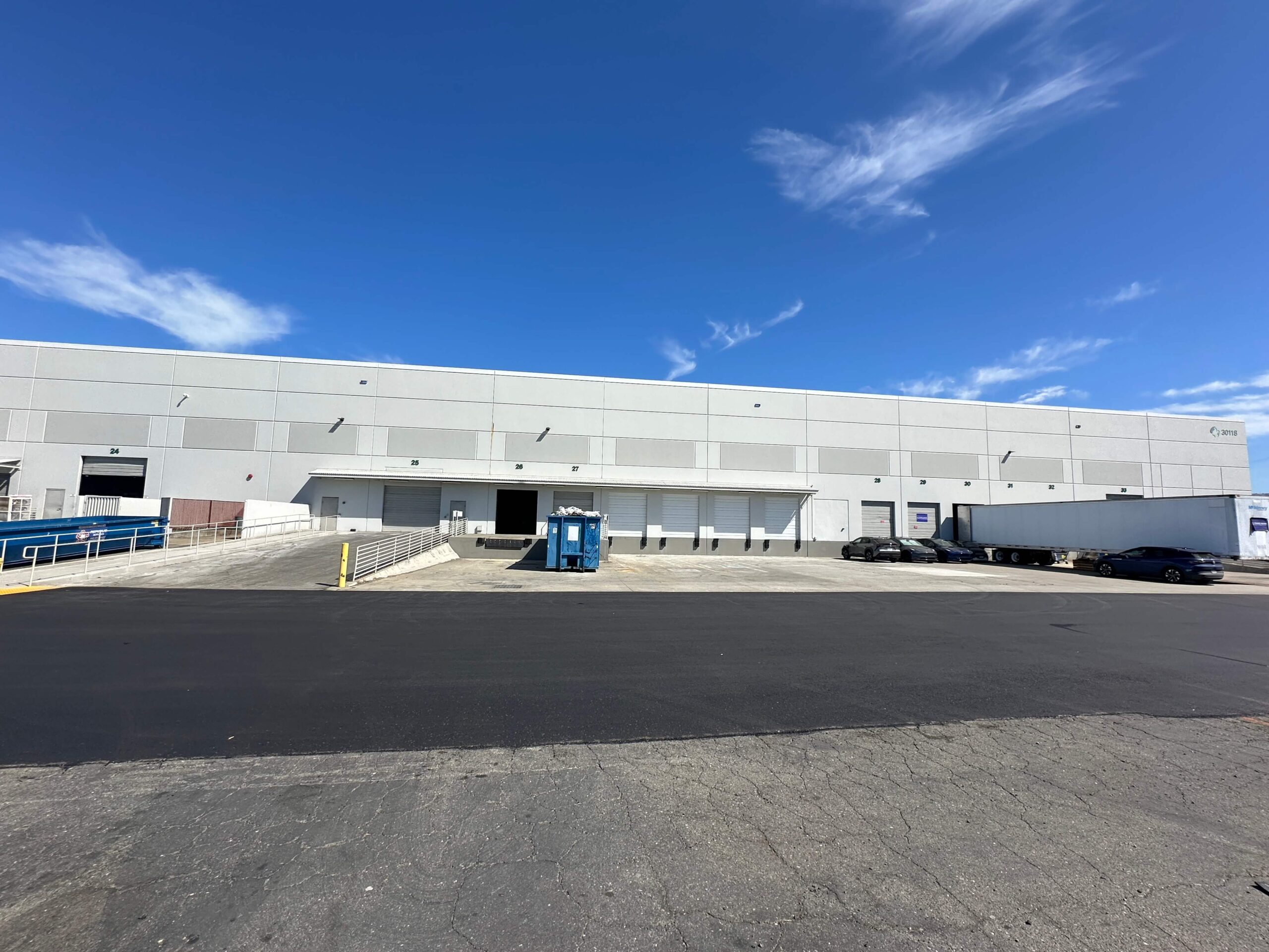 New Union City warehouse exterior